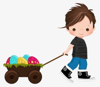 Transparent Easter Clipart Png - Child Easter Hunt Clipart, Png Download, Free Download