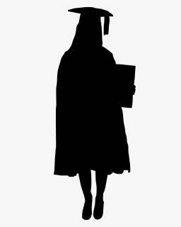 Silhouette Free Images Toppng - Girl Graduate Silhouette Png, Transparent Png, Free Download