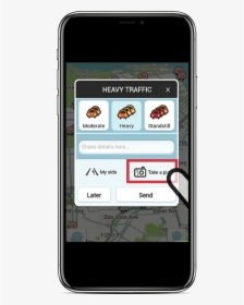 Waze Users Can Post Photos - Iphone, HD Png Download, Free Download