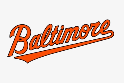 Baltimore Orioles Alternative Font Logo - Baltimore Orioles Text, HD Png Download, Free Download