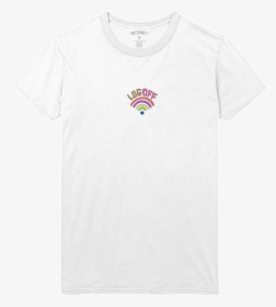 Log Off White Tee"  Class="lazyload Lazyload Fade In - Active Shirt, HD Png Download, Free Download