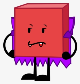 Blocky As Dracula - Bfdi Halloween Characters, HD Png Download, Free Download