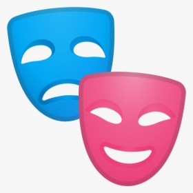 Performing Arts Icon - Maske Emoji, HD Png Download, Free Download