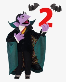 Weekly Muppet Wednesdays Count - Sesame Street Count Number 2, HD Png Download, Free Download
