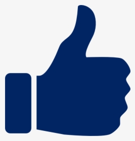 Blue Thumbs Up Icon Svg Clip Arts - Thumbs Up Icon Transparent, HD Png Download, Free Download