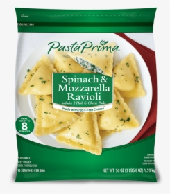 Spinach & Mozzarella Ravioli - Pasta Prima Spinach And Mozzarella Ravioli, HD Png Download, Free Download