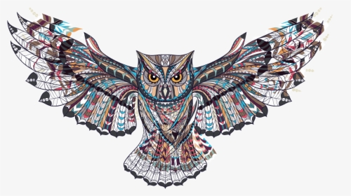 Transparent Png Owl - Transparent Owl Tattoo Png, Png Download, Free Download