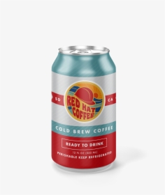 Rhc Can Mockup Coldbrew - Caffeinated Drink, HD Png Download, Free Download