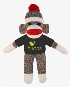 Take A Survey, Get A Nuodb Sock Monkey - Stuffed Toy, HD Png Download, Free Download