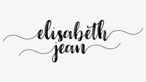 Elisabeth Jean - Calligraphy, HD Png Download, Free Download