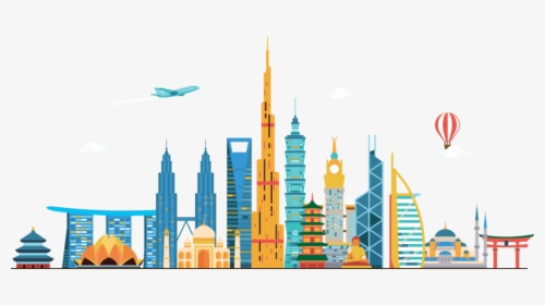 Asia Skyline, HD Png Download, Free Download