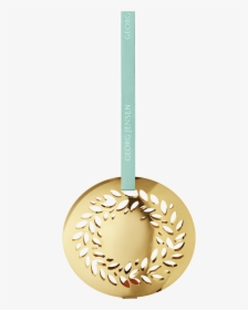 2016 Christmas Mobile Magnolia Wreath, Gold Plated - Georg Jensen 2016 Christmas Ornaments, HD Png Download, Free Download