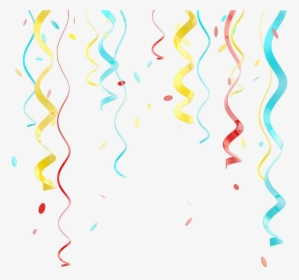 Confetti Stock Photography Serpentine Streamer Party - Png Streamer Png Transparent Background, Png Download, Free Download