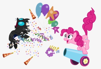 Pinkie Pie Party Cannon - Pinkie Pie Confetti Cannon, HD Png Download, Free Download
