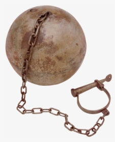 Old West Ball And Chain - Old Cuffs, HD Png Download, Free Download