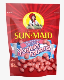 Sun-maid Strawberry Greek Yogurt Raisins 5 Oz - Sun Maid Yogurt Raisins, HD Png Download, Free Download