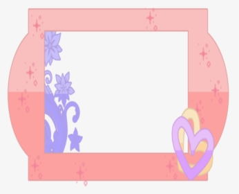 Kawaii Pink Hearts Frames Border Borders , Png Download - Heart, Transparent Png, Free Download