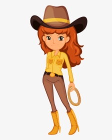Cowgirl Clipart Emoji - Cowgirl Animation, HD Png Download, Free Download