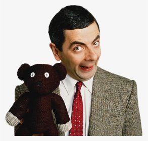 Mister Bean With Teddy, HD Png Download, Free Download