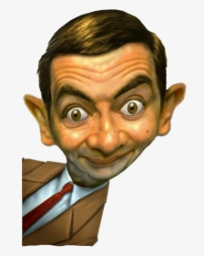 Transparent Mr Bean Png - Caricatura Mr Bean, Png Download, Free Download