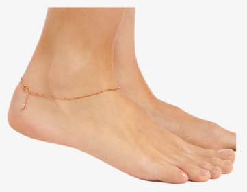 Body Ball Chain Anklet Onfig - Heel Socks, HD Png Download, Free Download