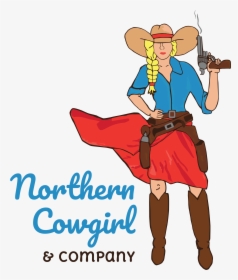 Northern Cowgirl & Co - Cartoon, HD Png Download, Free Download