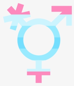 Transgender Symbol Transparent - Gender Inclusive Bathroom Signs, HD Png Download, Free Download
