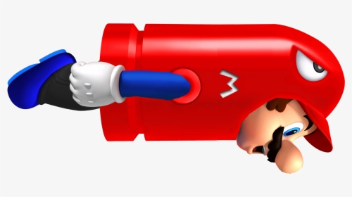 Mario King Bullet Bill , Png Download - Mario Bullet Bill Power Up, Transparent Png, Free Download