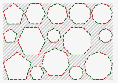 Dashed Multi Polygons For Xmas Png - Art, Transparent Png, Free Download