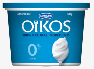 Oikos 2 Plain Greek Yogurt , Png Download - Danone Natural Greek Yogurt, Transparent Png, Free Download