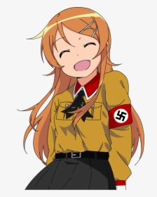 Nazi Anime Girl Png, Transparent Png, Free Download