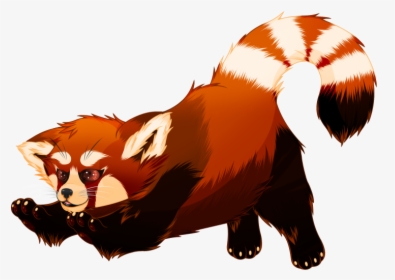 Red Panda Cartoon Transparent, HD Png Download, Free Download