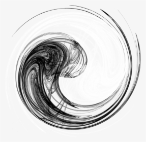 Fractal Png Transparent Images - Abstract Yin Yang Tattoo, Png Download, Free Download