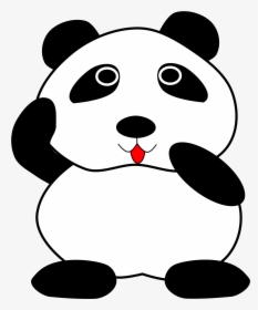 Red Panda Black And White Panda, HD Png Download, Free Download