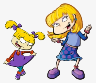 Little And Young Angelica Pickles-re841 - Angelica Pickles, HD Png Download, Free Download