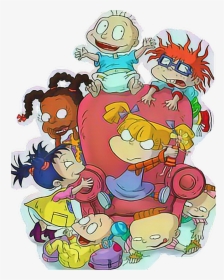 Rugrat Characters , Png Download - Rugrats On The Couch, Transparent Png, Free Download