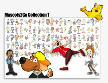 Vector Character Collection - Cartoon Character Creator Software, HD Png Download, Free Download