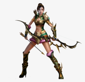 Game Character Female Hd - Portable Network Graphics, HD Png Download, Free Download