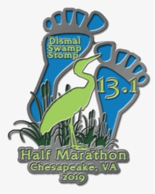 Dismal Swamp Half Marathon Medal, HD Png Download, Free Download
