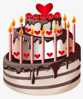 Imagem De Bolos - Cake Happy Birthday Png, Transparent Png, Free Download