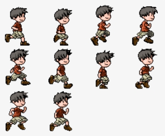 Video Game Character Sprite Sheet, HD Png Download, Free Download