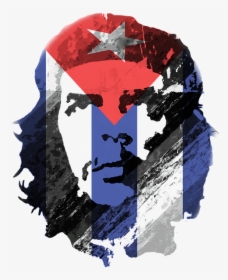 Che, Guevara, Cuba, Revolution, Revolutionary, Patriot - Cuba Flag Che Guevara, HD Png Download, Free Download
