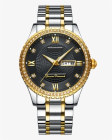 Transparent Diamond Watch Png - Transparent Watch Face Png Gold, Png Download, Free Download
