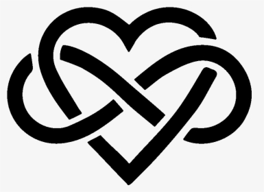 Infinity Sign With Heart Tattoo - Heart With Infinity Sign, HD Png Download, Free Download
