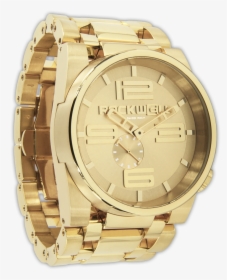 Rockwell Watches Online - Mens Gold 50mm Watch, HD Png Download, Free Download
