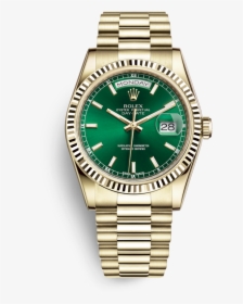 Gold Day-date Watch Rolex Oyster Png Download Free - Rolex Day Date 36 Gold, Transparent Png, Free Download