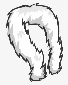 Official Club Penguin Online Wiki - White Feather Boa Png, Transparent Png, Free Download