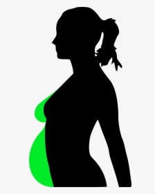 Pregnancy Woman Cartoon Clip Art - Pregnant Clip Art, HD Png Download, Free Download