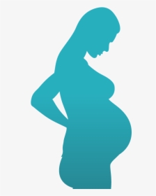 Pregnancy Black And White, HD Png Download, Free Download