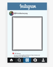 Instagram Frame - Cabelo Entrelace Liso Curto, HD Png Download, Free Download